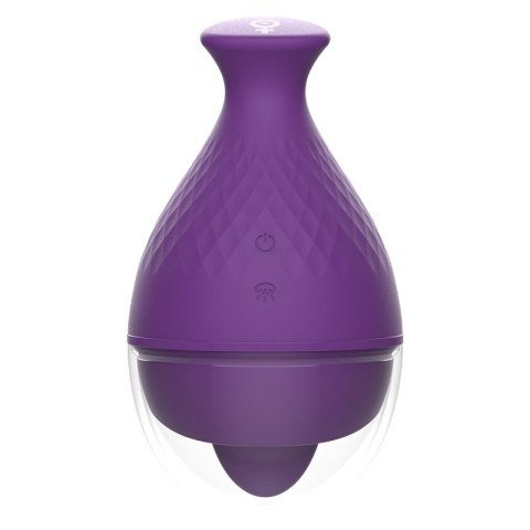 Rewolution Rewolingo - wibrujący model z dynamicznym językiem, fioletowy