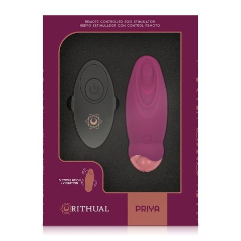 Rithual Priya Pilot G-Spot System Bezprzewodowy + Wibracja IPX5
