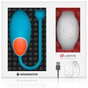 WEARWATCH Egg Blue - Zdalnie sterowana maszyna intymna WATCHME, silikon