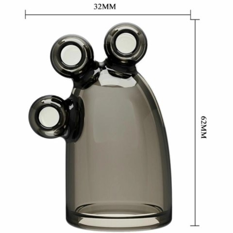 Baile Nakładka Wibracyjna Kryształowa II - Wielobiegowe Wibracje, Transparentna