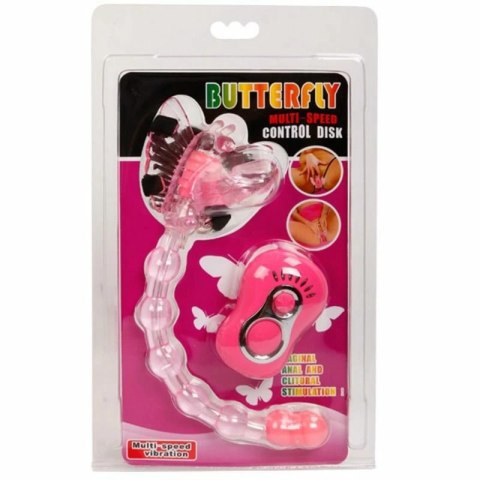 Baile Pasek Motylkowy z Pilotem 7 Trybow Wibracji Elastyczny TPR