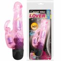 Baile Rabbit Vibrator Model Pink - wielofunkcyjny silikonowy, 10 trybow