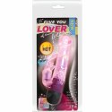 Baile Rabbit Vibrator Model Pink - wielofunkcyjny silikonowy, 10 trybow