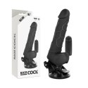 Basecock Model Pilot Black 18,5 cm - Anatomiczny Wibrator z Pilotem