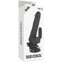 Basecock Model Pilot Black 18,5 cm - Anatomiczny Wibrator z Pilotem