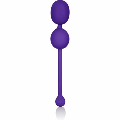 CalExotics Double Kegel Balls Purple - silikonowe kulki z akumulatorem