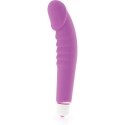 Dolce Vita Classic Violet - silikonowy model intymny 7 trybow 158 mm