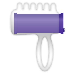 CASUAL LOVE Finger Fun fioletowy - elastyczny masażer na palec z wibracją