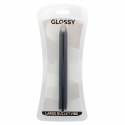 Glossy Brilliant Smukły Wibrator Czarny 165 mm ABS Wodoodporny