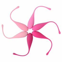 Leslie Zestaw Fit 6 Obciążnikow do Treningu Mięśni Kegla, silikonowy