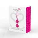MORESSA Osian Two - silikonowe kulki treningowe, rożowe, 101g