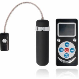 Spirit Bullet Vibe Premium czarny - bezprzewodowa kulka, 10 trybow, pilot LED