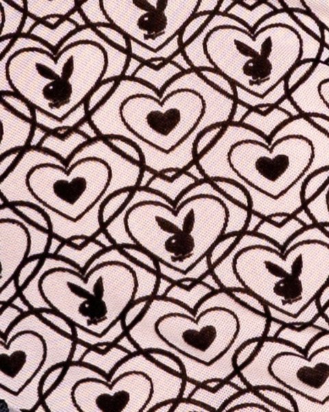 Playboy Lingerie Bunny Kiss Catsuit czarny z regulacją ramiączek