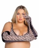 Playboy Lingerie Bunny Kiss Gloves czarne eleganckie koronka