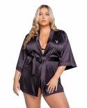 Playboy Lingerie Sparkling Bunny Szlafrok Kimono z Połyskiem S/M