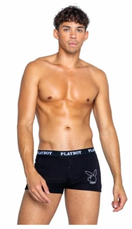 Playboy Mens Tuxedo Modal Boxer Black - Stylowe Bokserki Męskie