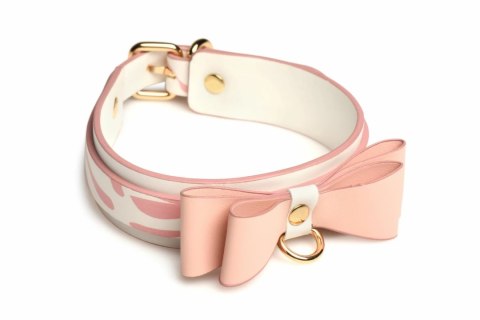 XR Brands Kitty Bondage Set rożowo-biały komplet akcesoriow vegan