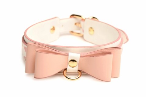 XR Brands Kitty Bondage Set rożowo-biały komplet akcesoriow vegan