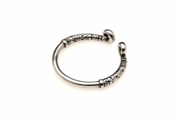 XR Brands Stainless Steel Ring Silver - Wytrzymały stalowy model