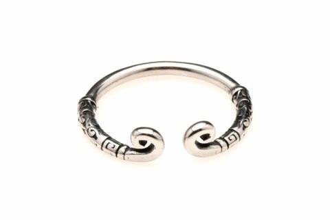 XR Brands Stalowy Pierścień Model Glans Ring Silver 30 mm