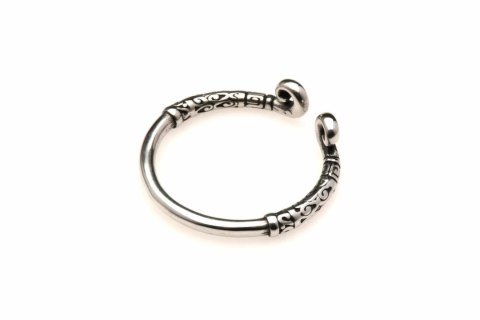 XR Brands Stalowy Pierścień Model Glans Ring Silver 30 mm