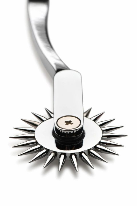 XR Brands Wartenberg Wheel Silver - precyzyjne narzędzie do stymulacji skory