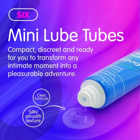 Skins Zestaw Mini Lubrykantow Vital & Fruity 6x12ml Mix Owocowy