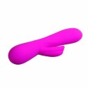 Pretty Love Barrete silikonowy model intymny 30 trybow 210mm fioletowy