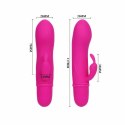 Pretty Love Caesar Liliowy Model z Podwojnym Systemem Wibracji 12,7 cm