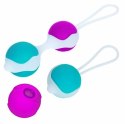 Pretty Love Orgasmic Ball Deluxe - zestaw kulek treningowych 30/40g silikon