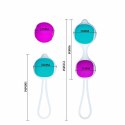 Pretty Love Orgasmic Ball Deluxe - zestaw kulek treningowych 30/40g silikon