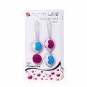 Pretty Love Orgasmic Ball Deluxe - zestaw kulek treningowych 30/40g silikon