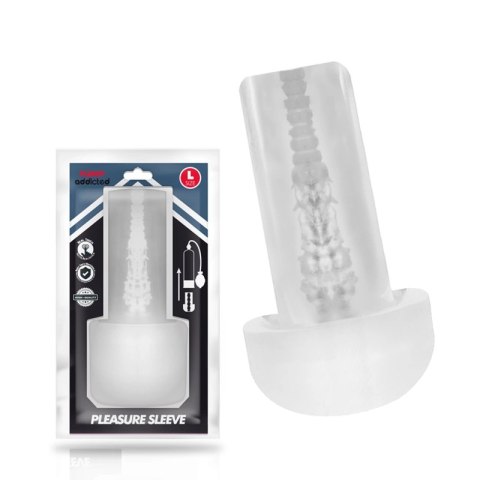 Pump Addicted RX11 - Automatyczna pompka intymna z przezroczystym rękawem TPE