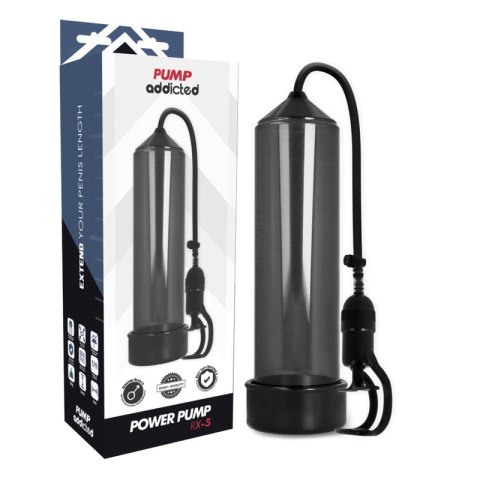 Pump Addicted RX5 Black - zaawansowany system prożniowy, czarny