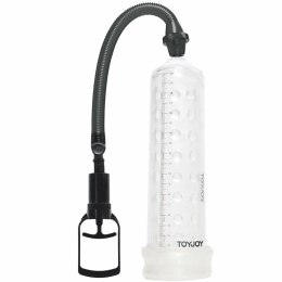 TOYJOY Power Massage Pump przezroczysta rękawica 23 cm PVC