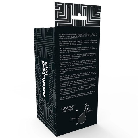 Addicted Toys System higieniczny do irygacji 250 ml czarny
