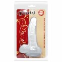 Baile Model RealStick Transparentny 16,7 cm z przyssawką i anatomiczną podstawą