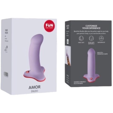 Fun Factory Amor Lawenda - silikonowy model anatomiczny, 14,6 cm