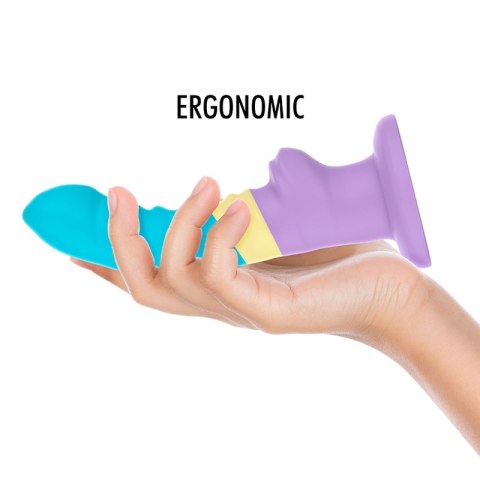 MYTHOLOGY Colby Pastel M - Model silikonowy z przyssawką 17 cm