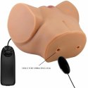 Crazy Bull Emilia - model anatomiczny dwukanałowy z funkcją wibracji, pilot