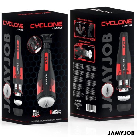 Jamyjob Cyclone Automatyczna Maszyna Intymna 10 Trybow Czarna USB