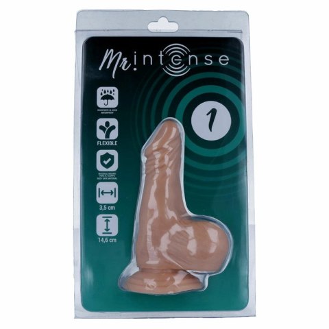 Mr. Intense Model 1 anatomiczny, elastyczny 14,6 cm, kolor naturalny