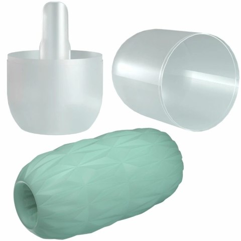 Pretty Love Athena Egg Stroker turkusowy TPR kompaktowy model