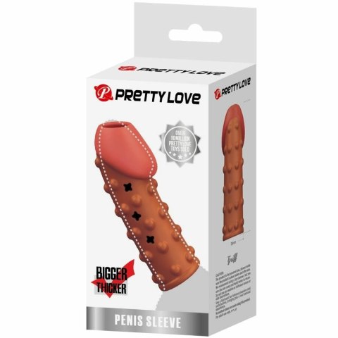 Pretty Love BI-026274MW anatomiczna nakładka intymna TPE transparentna