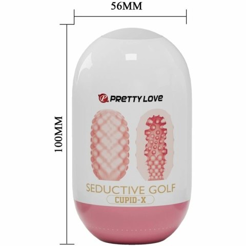Pretty Love CUPID X rękaw anatomiczny rożowy TPR 100x56mm