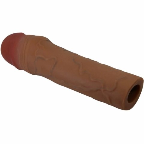 Pretty Love Chane - rękaw intymny z przedłużeniem 5 cm, kolor mulatto