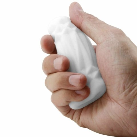 Pretty Love Model 2 - Przenośna kapsuła intymna TPR, biała, 11 cm