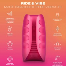 Durex Ride & Vibe Intymny Wibrujący System Masażu USB Wodoodporny