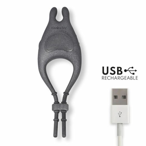 ONINDER PAMPA Pierścień Regulowany z Wibracją i Sterowaniem Aplikacją 10 Trybow Czarny