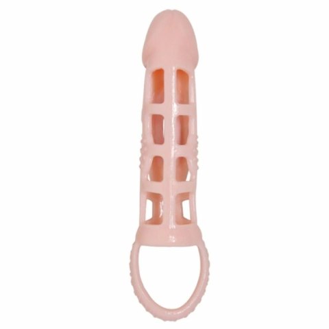 Pretty Love Harrison - nakładka wydłużająca z wibracjami i paskiem 13,5 cm